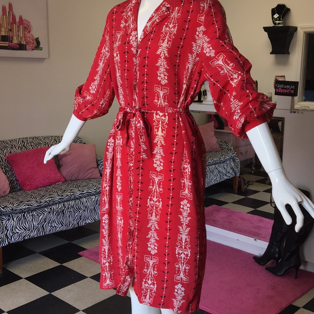Designer dress by ‘Schrader’